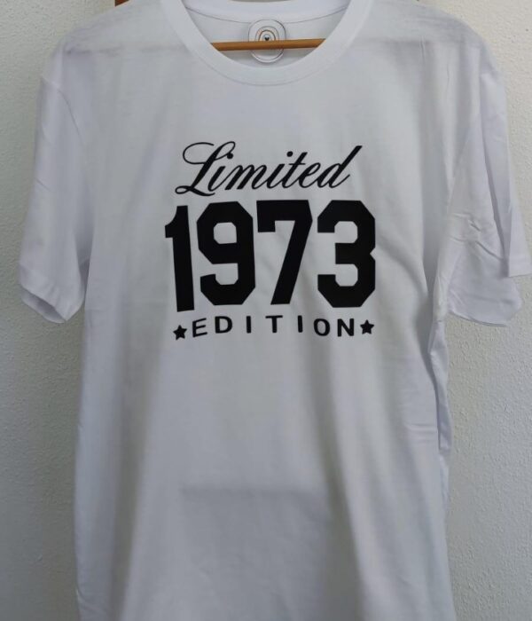 T-Shirt - Limited Edition (com ano)