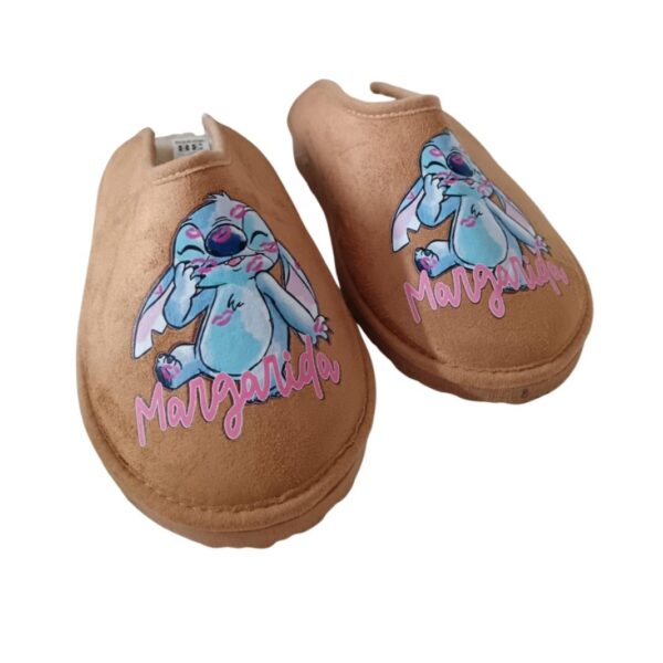 Chinelos - Stitch com nome