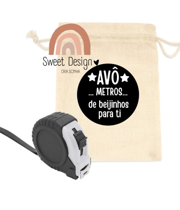 Fita Métrica - Avô metros de beijinhos para ti