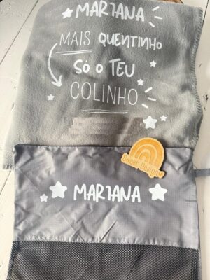 Manta Polar - Mais quentinho só o teu colinho