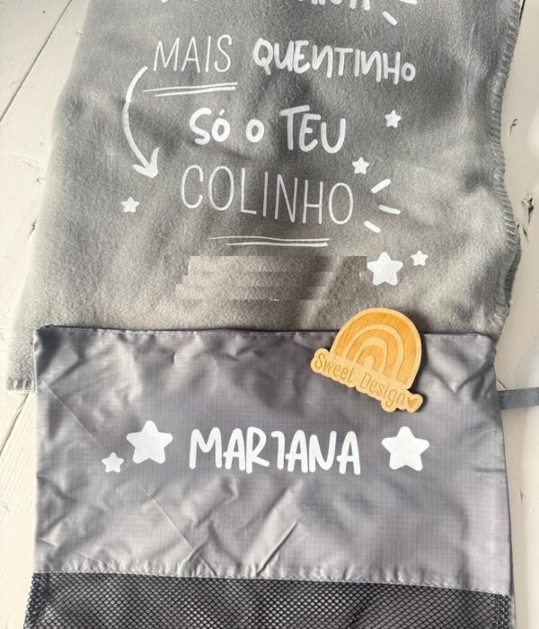 Manta Polar - Mais quentinho só o teu colinho