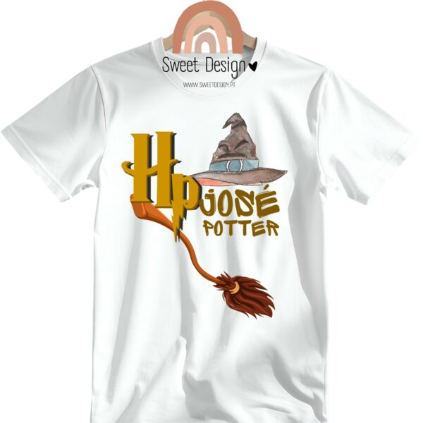 T-Shirt - Harry Potter (com nome)