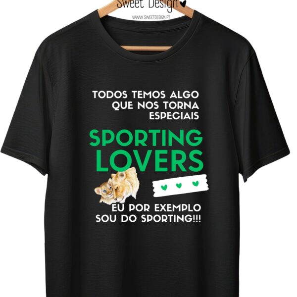 T-Shirt - Todos temos algo que nos torna especiais - Sporting Lovers