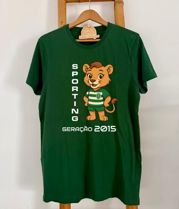 T-Shirt - Sporting Geração ...(com ano) - Leoa