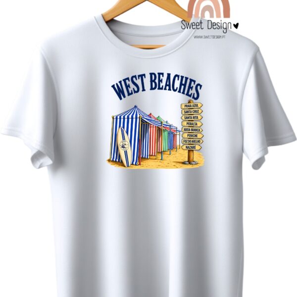 T-Shirt - West Beaches - Gira e Cool