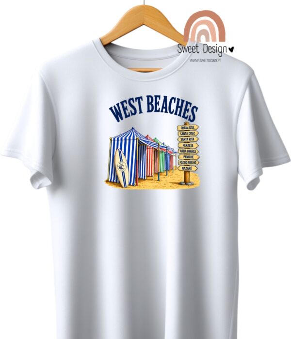 T-Shirt - West Beaches - Gira e Cool