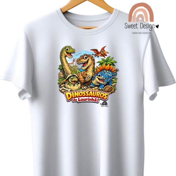 T-Shirt - West Vibes by Lourinhã (dinossauros animados)