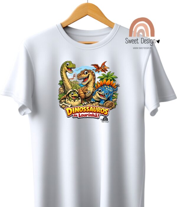 T-Shirt - West Vibes by Lourinhã (dinossauros animados)