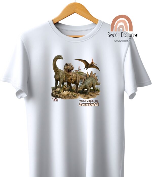 T-Shirt - West Vibes by Lourinhã (dinossauros)