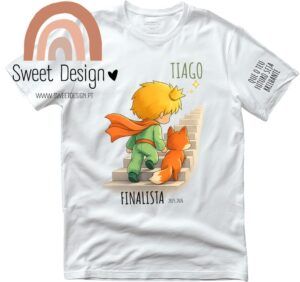 T-Shirt - Finalista - Que o teu Futuro seja brilhante (com ano e nome) - O Principezinho