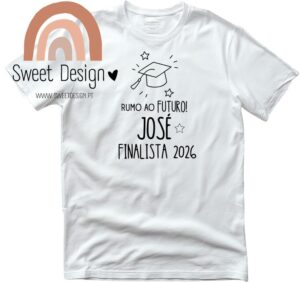 T-Shirt - Finalista - Rumo ao Futuro, Finalista 2026 (com nome)