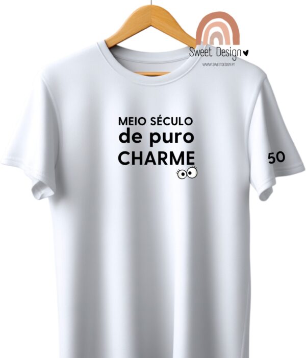 T-Shirt – MEIO SÉCULO de puro CHARME (50 anos)