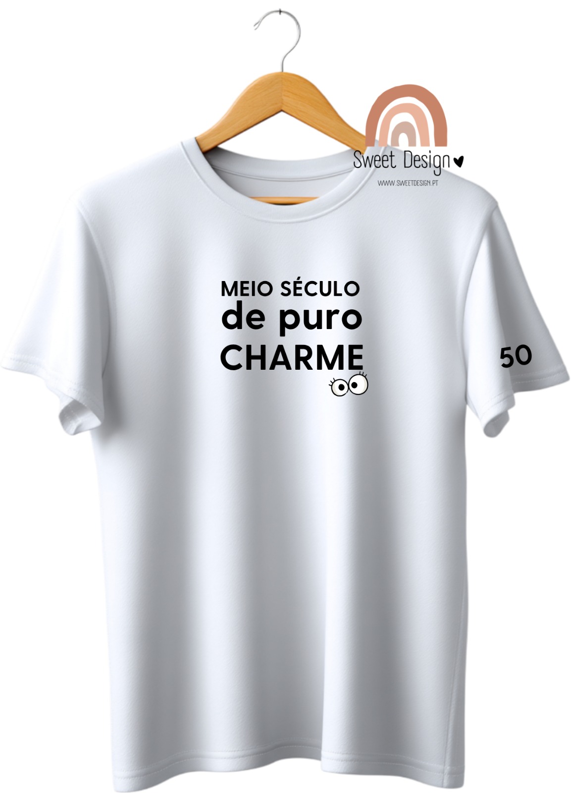 T-Shirt – MEIO SÉCULO de puro CHARME (50 anos)