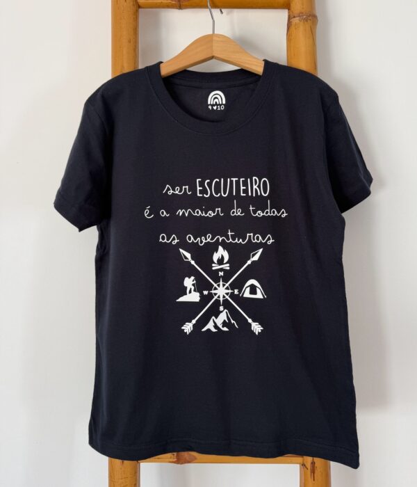 T-Shirt - Ser escuteiro é a maior de todas as aventuras_2