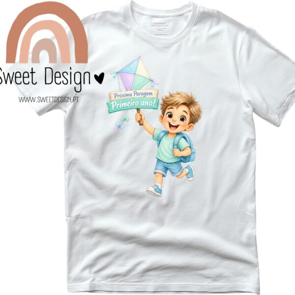 T-Shirt (Finalista) – Próxima paragem…Primeiro Ano - menino