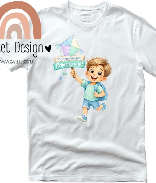T-Shirt (Finalista) – Próxima paragem…Primeiro Ano - menino