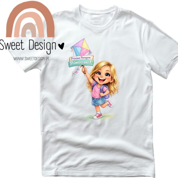 T-Shirt (Finalista) – Próxima paragem…Primeiro Ano - menina