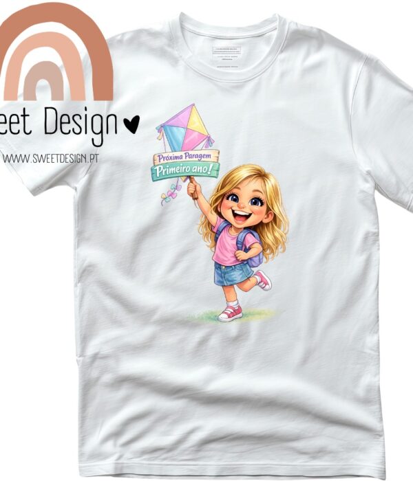 T-Shirt (Finalista) – Próxima paragem…Primeiro Ano - menina