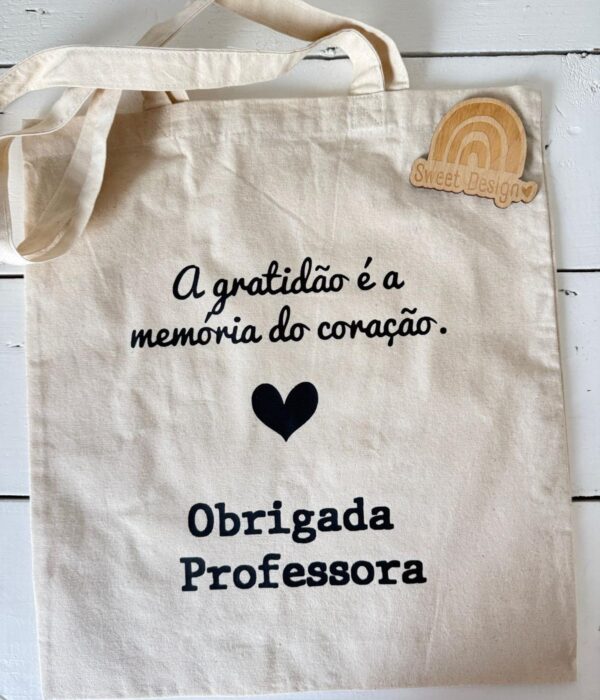 Saco - A Gratidão é a memória do coração