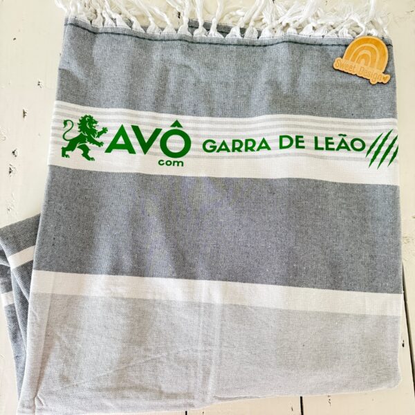 Toalha praia - Avô com garra de Leão (Sporting)