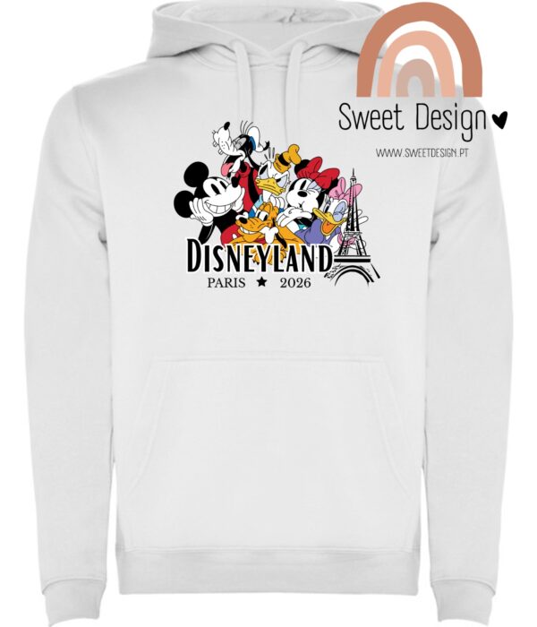 Sweat - Disneyland Paris com Torre Eiffel (Mickey e os seus amigos)