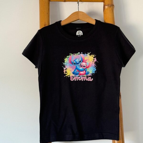 T-Shirt - Stitch (com nome)